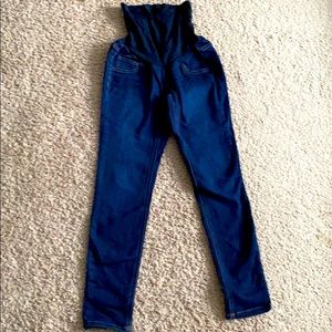 Jessica Simpson Blue Maternity Jeans